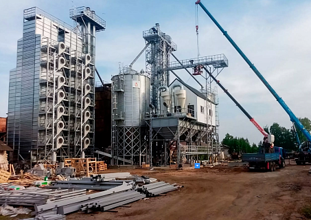 Российский зерноочистительно-сушильный комплекс скоро заработает в Кировской области